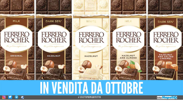 Barrette cioccolato Ferrero Rocher