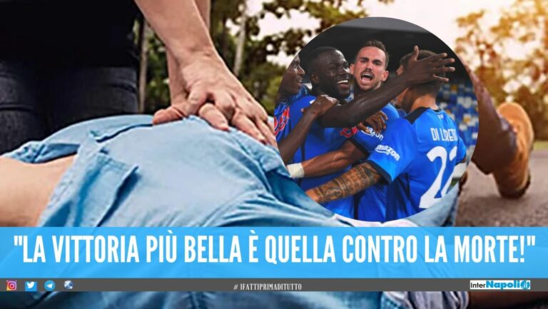 Colpito dall’infarto dopo il gol del Napoli, salvato tifoso a Secondigliano