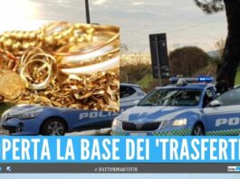 Colpo da 130mila al rappresentate di gioielli, sgominata banda di Napoli 3 arresti