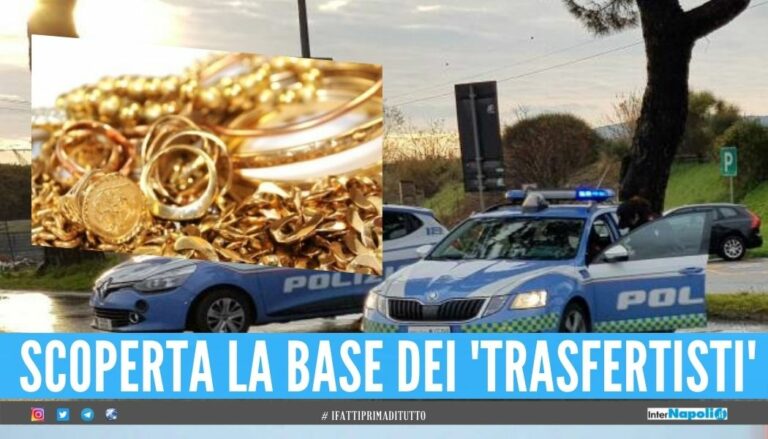 Colpo da 130mila al rappresentate di gioielli, sgominata banda di Napoli 3 arresti