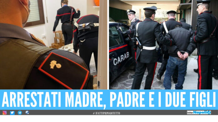 pozzuoli famiglia spacciatori