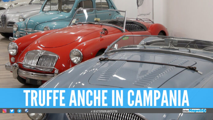 truffa auto d'epoca