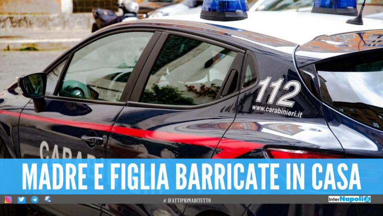 Tenta di uccidere la compagna e la figlia, poi picchia 3 carabinieri: follia a Pomigliano