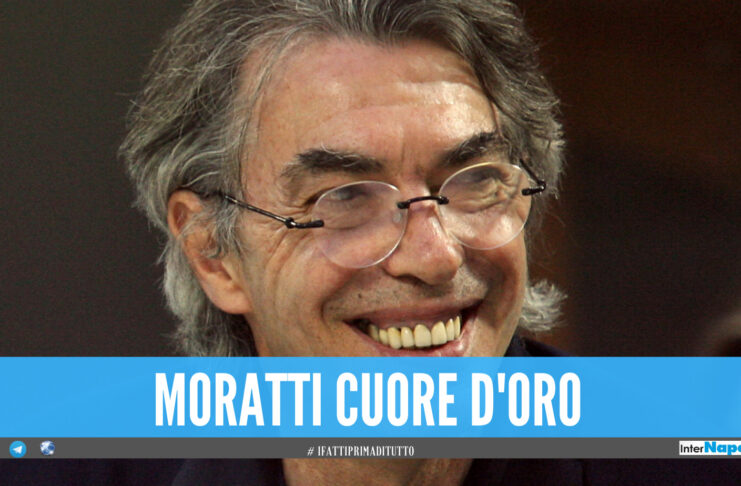 Moratti, l'ex presidente dell'Inter dona il suo stipendio: 1,5 milioni per aiutare gli operai
