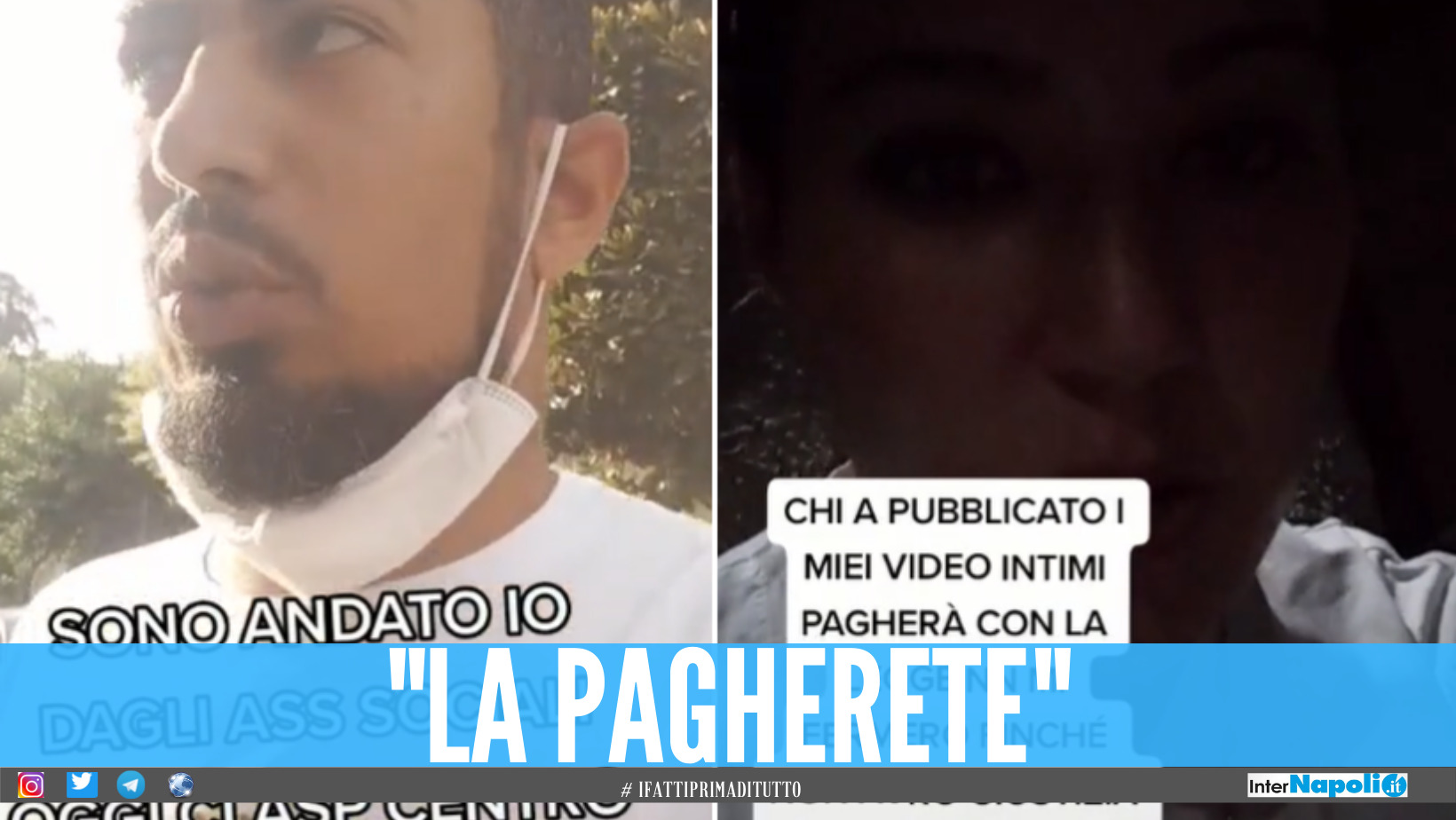 Hanno pubblicato i nostri video intimi», la denuncia della coppia TikToker di Napoli foto