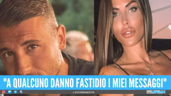 Guendalina Tavassi blocca Umberto D'Aponte dal telefono della figlia, è guerra sui social