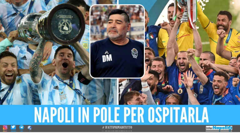 La Supercoppa Italia-Argentina si giocherà, nasce il trofeo nel nome di Maradona