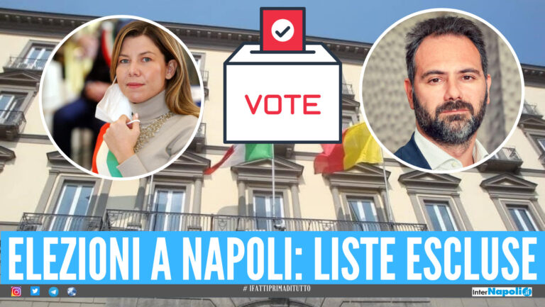 Elezioni Napoli, brutte notizie per Maresca e Clemente: escluse 5 liste