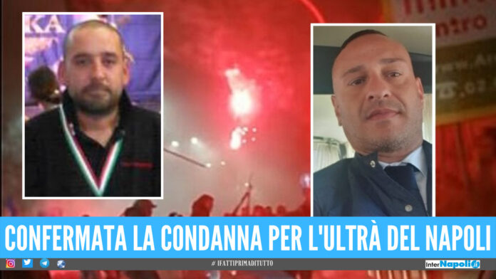 A sx la vittima Daniele Belardinelli, a dx l'ultrà del Napoli condannato per omicidio stradale Fabio Manduca A sx la vittima Daniele Belardinelli, a dx l'ultrà del Napoli condannato per omicidio stradale Fabio Manduca