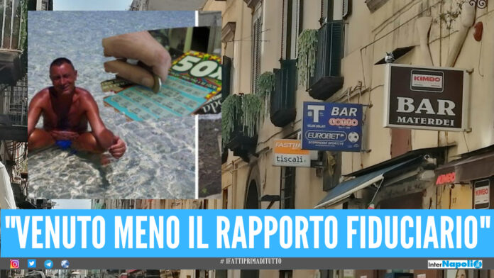 Copia di #ifattiprimaditutto (19) L'Agenzia Dogane e Monopoli ha avviato il procedimento di revoca «alla vendita delle scommesse» nei confronti della tabaccheria di via Materdei a Napoli, coinvolta nel furto di un tagliando vincente del Gratta e Vinci