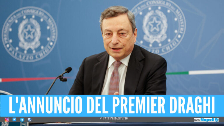 “Riduzione delle bollette e soldi ai poveri”, l’annuncio di Draghi alla Camera