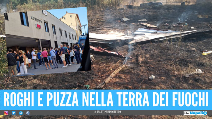 Roghi e puzza, da Giugliano a Caivano l'aria è irrespirabile