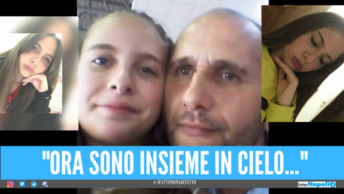 Caivano, il doppio dramma della famiglia Raimo: la 18enne Irene raggiunge il papà in cielo