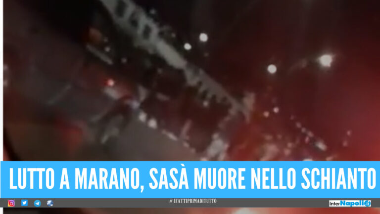 Marano in lacrime per Sasà, il giovane di 20 anni morto in un tragico incidente a Napoli