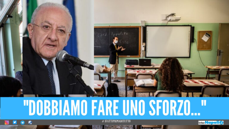 "Dobbiamo fare uno sforzo