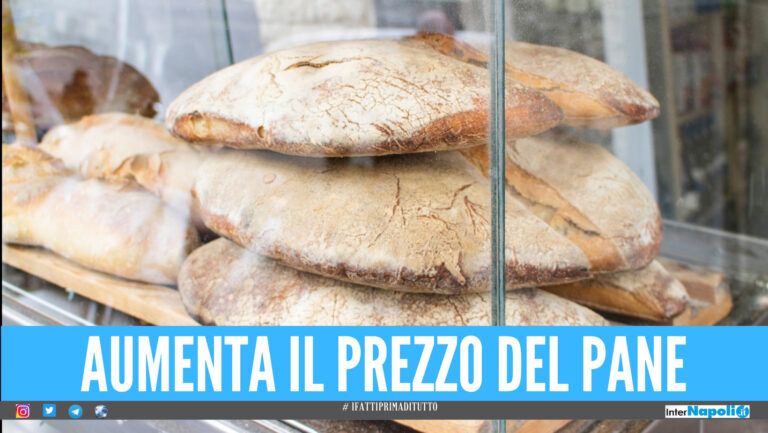 Stangata in Campania sul pane, il prezzo aumenterà di un euro al chilo