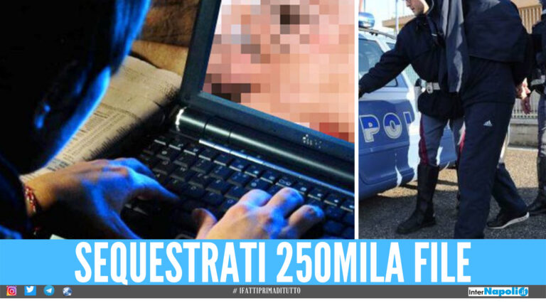 Pedopornografia, scoperto maxi giro tra Napoli e Palermo: 13 arresti e 21 denunce