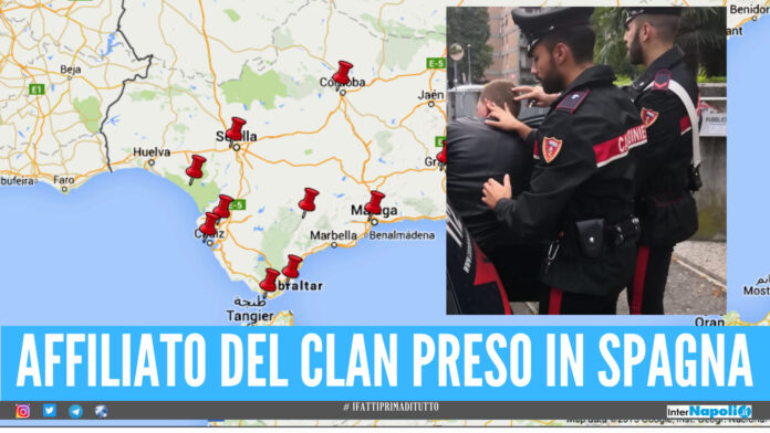 Latitante del clan preso in Spagna, catturato a Malaga Gaetano Angrisano della Vinella-Grassi