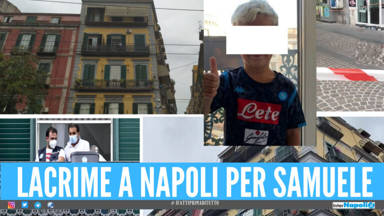 Napoli piange il piccolo Samuele