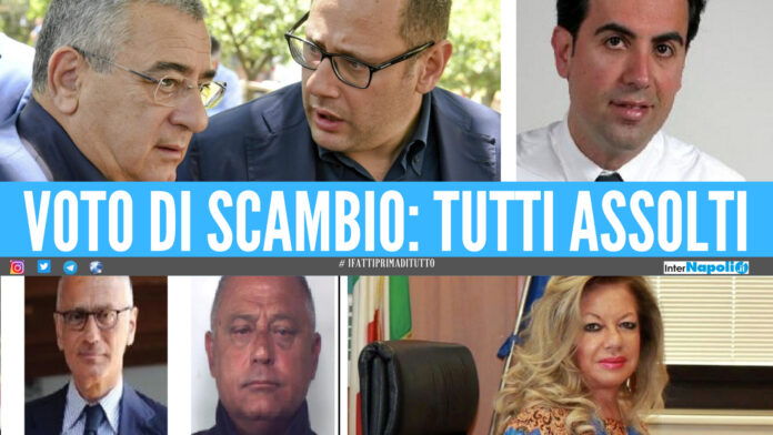 Accusati di voto di scambio: assolti i Cesaro, l'ex sindaco di Marano Liccardo e Flora Beneduce