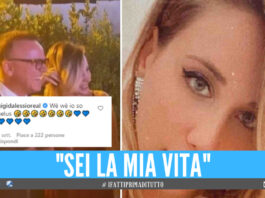 Gigi D'Alessio innamorato pazzo di Denise Esposito, il commento su Ig: «We, io sono geloso!»