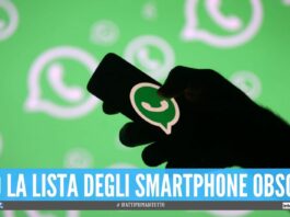 Dal primo novembre WhatsApp sarà bloccato su alcuni smartphone