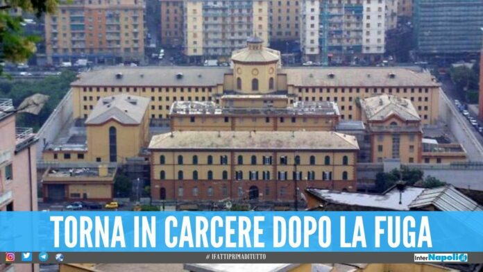 Detenuto catturato nei vicoli del centro storico, era evaso dall'ospedale