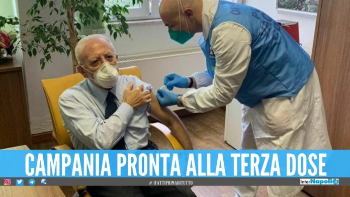 Farò anche la sesta dose, se necessario, l'annuncio di De Luca