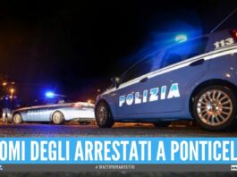 Mitraglietta puntata contro la polizia, 5 arresti dopo la fuga a Ponticelli