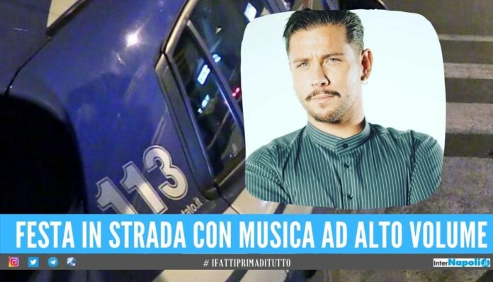 Rico Femiano finisce nei guai, la polizia interrompe il concerto neomelodico