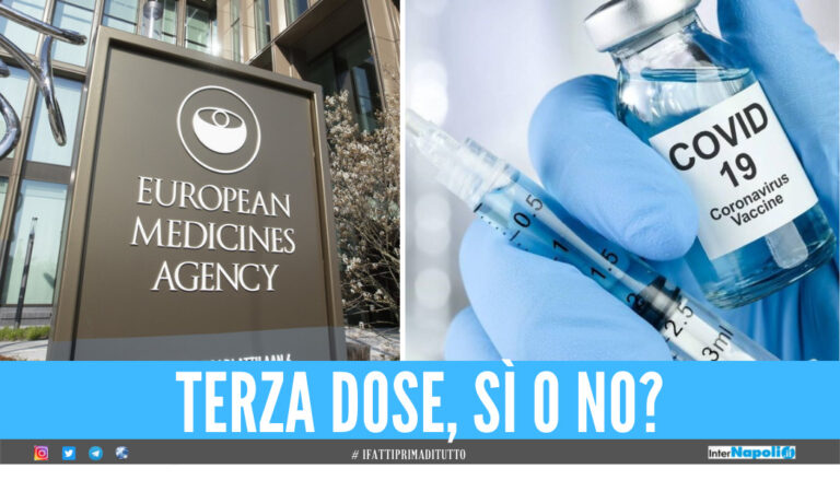 Vaccino Covid, l’Ema fa chiarezza: “La terza dose non è urgente”