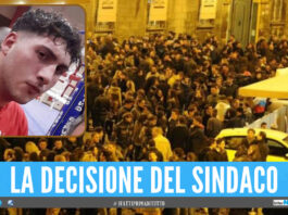 Morte Gennaro Leone, pugno duro del sindaco di Caserta: «Chiusura anticipata dei locali»