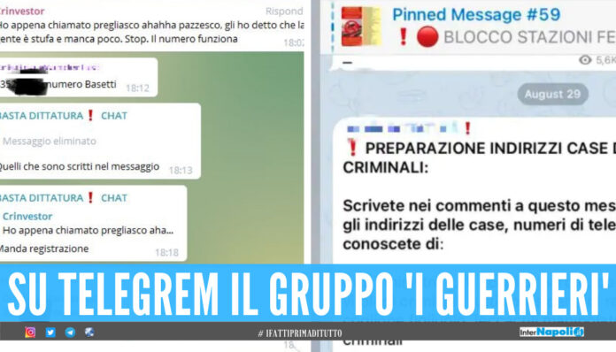Blitz contro i no-vax, scoperta su Telegram la prossima protesta: «Violenze con armi»