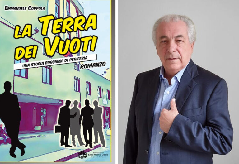 La Terra dei vuoti Giornalista, storico, critico letterario, scrittore di drammi e di satira politica, Emmanuele Coppola esordisce come autore di un romanzo Una storia borghese ambientata a Giugliano
