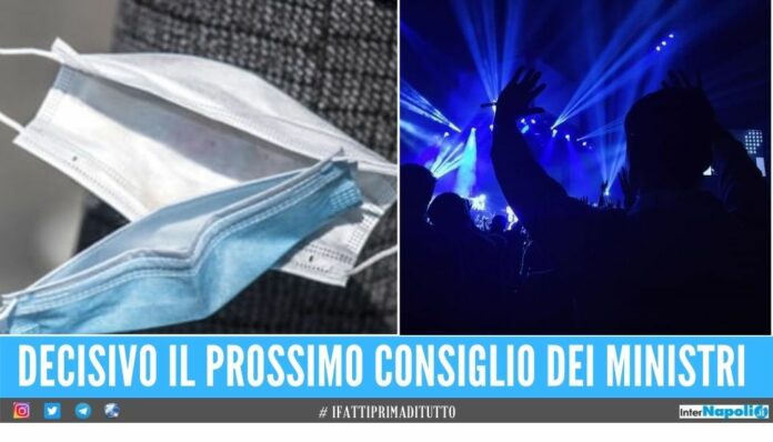 discoteche mascherine governo consiglio dei ministri