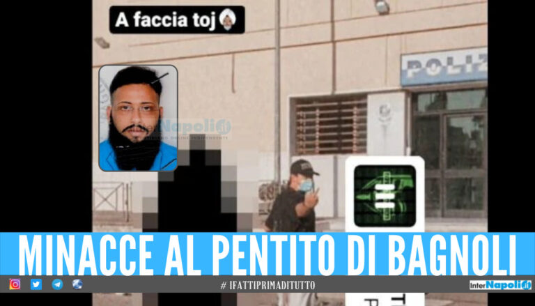 «Alla faccia tua», il figlio del boss di Bagnoli si consegna alla polizia e insulta i pentiti