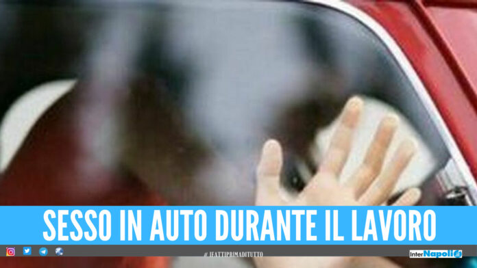 sesso in auto durante