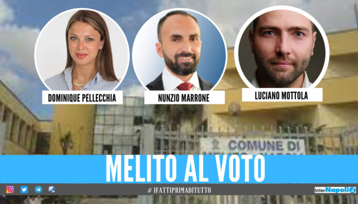Melito al voto Liste dei tre candidati a Melito