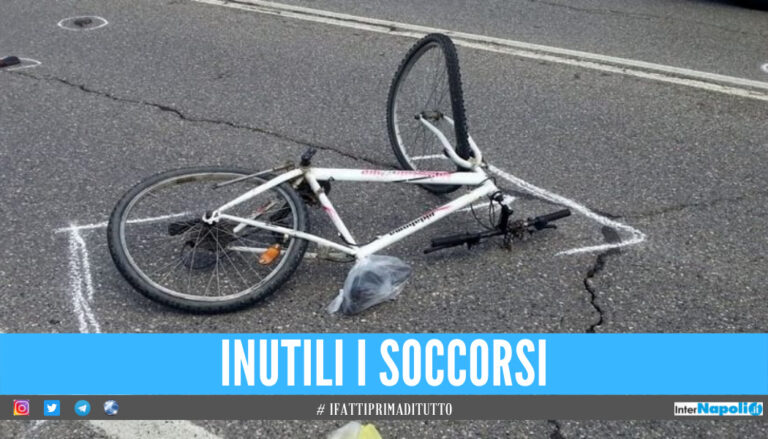 Tragedia a Ponticelli, ciclista travolto e ucciso da una 500: Giovanni muore a 58 anni