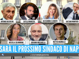 I 7 candidati alla carica di sindaco di Napoli