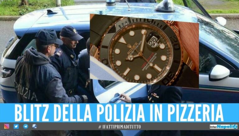 Rapina un Rolex rosa da 25mila euro, arrestato pizzaiolo di Napoli