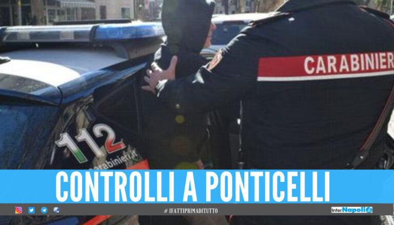 Ponticelli, controlli dei carabinieri: raffica di perquisizioni e sanzioni