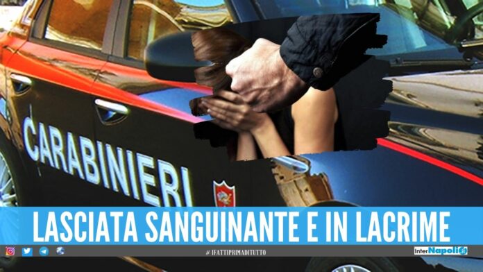Chiude la moglie in auto e la picchia brutalmente, tenta la fuga da Napoli