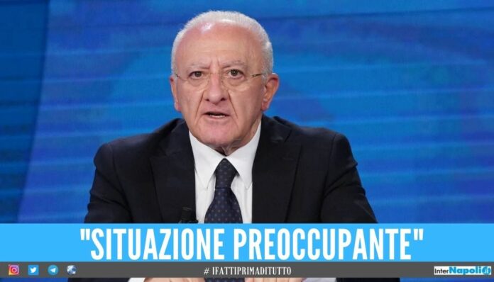 covid Contagi in aumento in Campania, De Luca Oggi 654 positivi, la metà sono no-vax