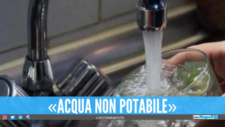 Batterio nell’acqua, casi di gastroenteriti in Abruzzo. «Vietato bere dal rubinetto»