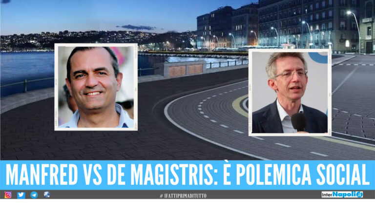 Ritorno delle auto sul lungomare, De Magistris attacca Manfredi: “Errore enorme, cambi idea”