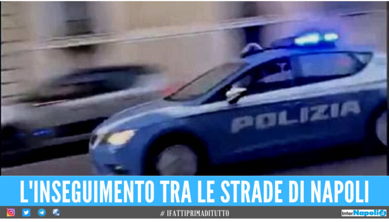 Prima l’inseguimento con la polizia, poi le botte: arrestati due ragazzi a Napoli