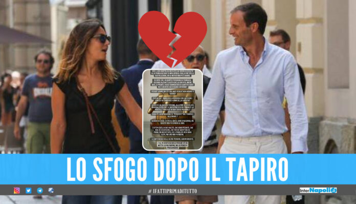 Ambra Angiolini e Max Allegri