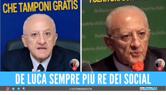 Vincenzo De Luca sbarca su TikTok