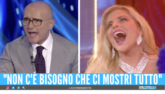 Alfonso Signorini e Francesca Cipriani al GF Vip